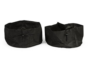 Aquascape Aquatic Lily Plant Pots for Pond and Water Garden, 14-inch x 7-inch, Black, 2-Pack | 98929