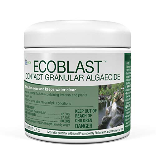 Aquascape 29311 EcoBlast Pond Algaecide (Granular), 8.8 oz, White