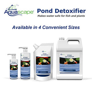 Aquascape Pond Detoxifier Water Treatment, Makes Tap Water Safe, 16-Ounce Bottle | 98877