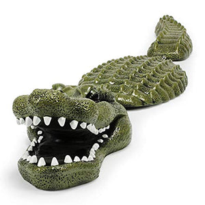 Aquascape Koi Fish Pond Floating Crocodile Alligator Predator Decoy (2 Pack)