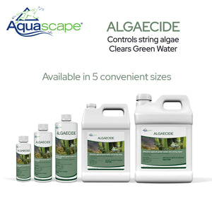 Aquascape 96024 Algaecide Treatment for Koi Fish Ponds and Water Gardens, 32-Ounce, Clear