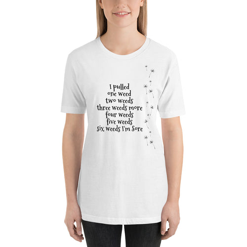 I love our weeding poem shirt in optional colors
