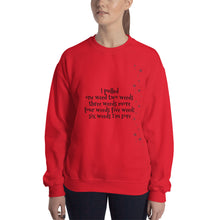 Load image into Gallery viewer, Weeding poem Sweatshirt